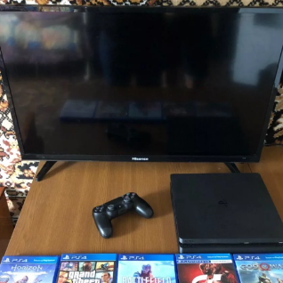 PS4 + Телевизор 32 дюйма HD