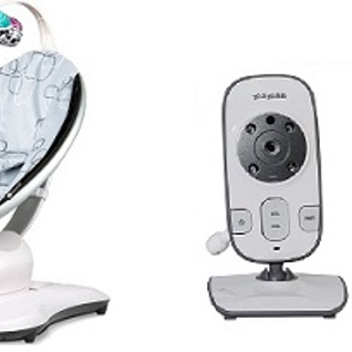 Электрокачели MamaRoo + видеоняня