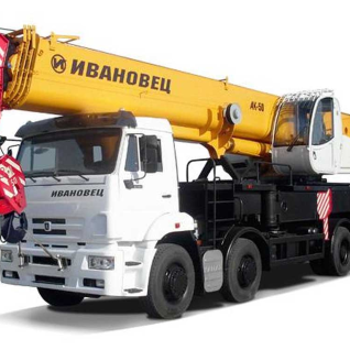 Автокран Ивановец Клинцы 28м