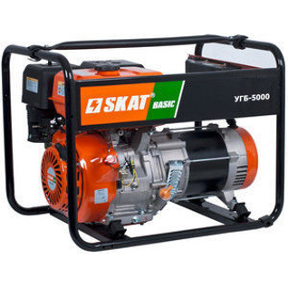 Бензиновый генератор 5 кВт  SKAT УГБ-5000 Basic