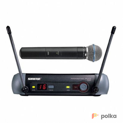 Возьмите Радиомикрофон SHURE PGX24/BETA58 напрокат (Фото 2) в Москве
