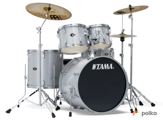 Возьмите Ударная установка TAMA IMPERIALSTAR Silver Hairline-White Sparkle (IM52KH6-HWS) напрокат (Фото 1) в Москве