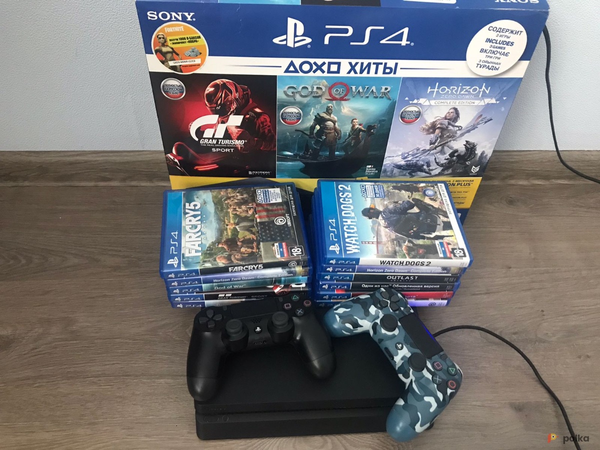 Возьмите Игровая консоль PS4 с дисками напрокат (Фото 1) в Москве