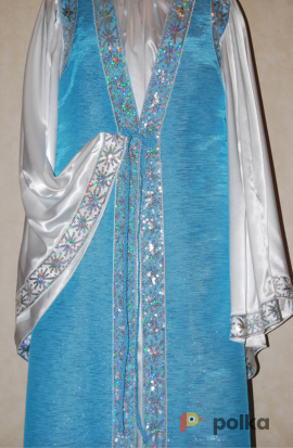 Возьмите СНЕГУРОЧКА ЗИМА (парча голубая)  напрокат (Фото 2) в Москве