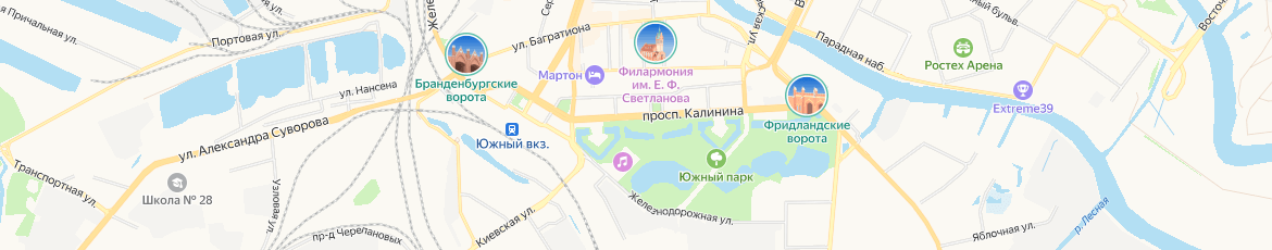 Карта города